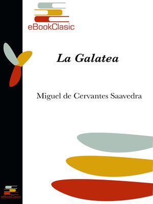 cover image of La Galatea (Anotado)